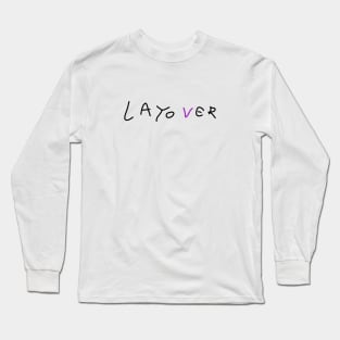 BTS V , Yeontan back and Layover front printed Long Sleeve T-Shirt